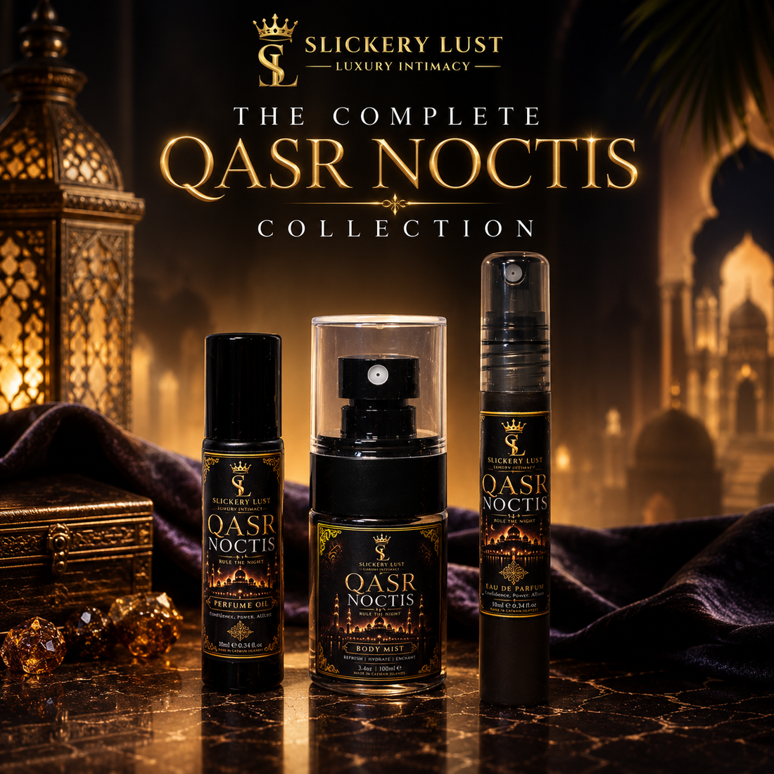 Qasr Noctis | Luxury Men’s Fragrance