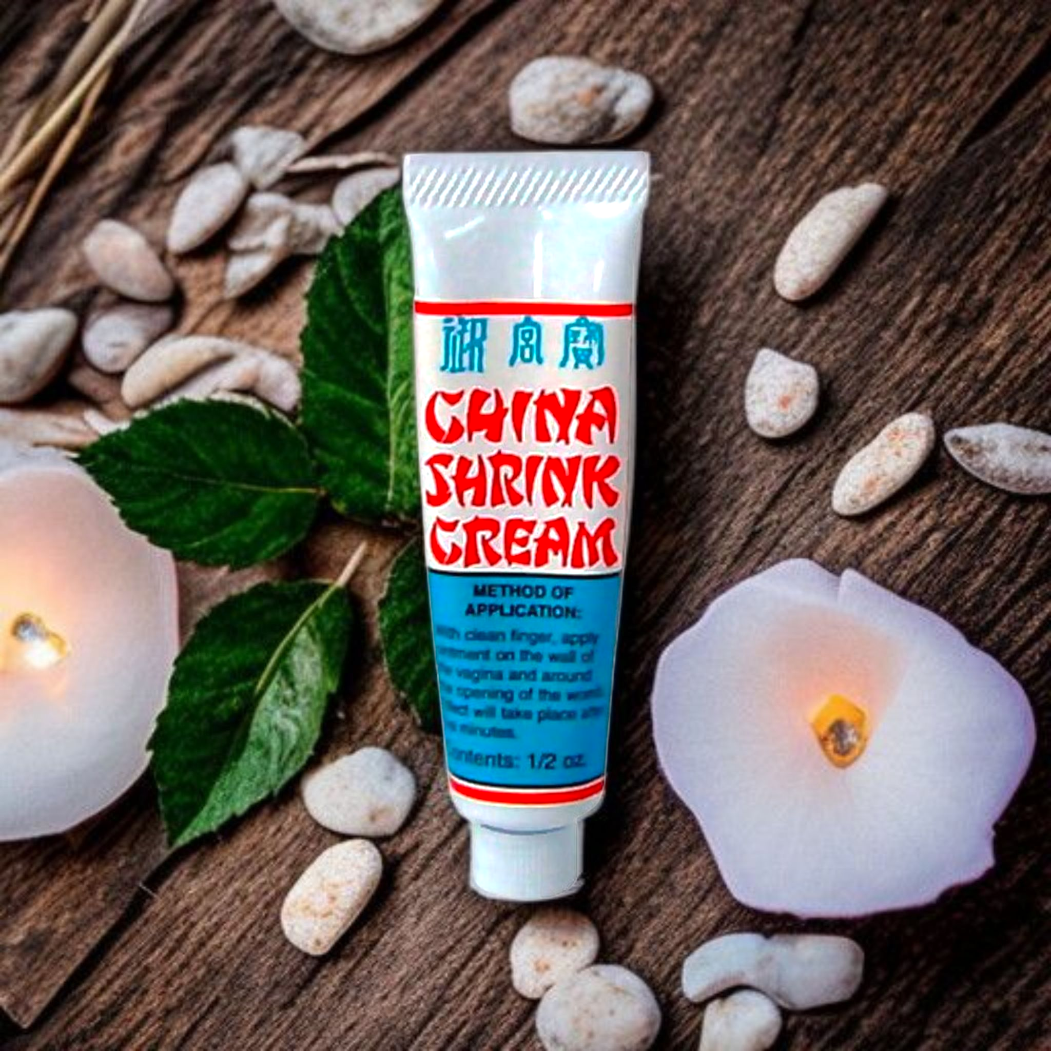 China Shrink Cream – Tightening Intimate Cream | ½ oz Tube