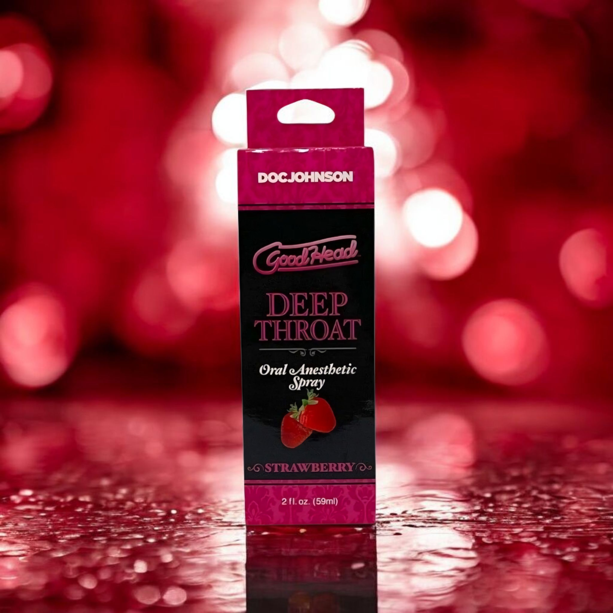 Deep Throat Spray | Sweet Strawberry