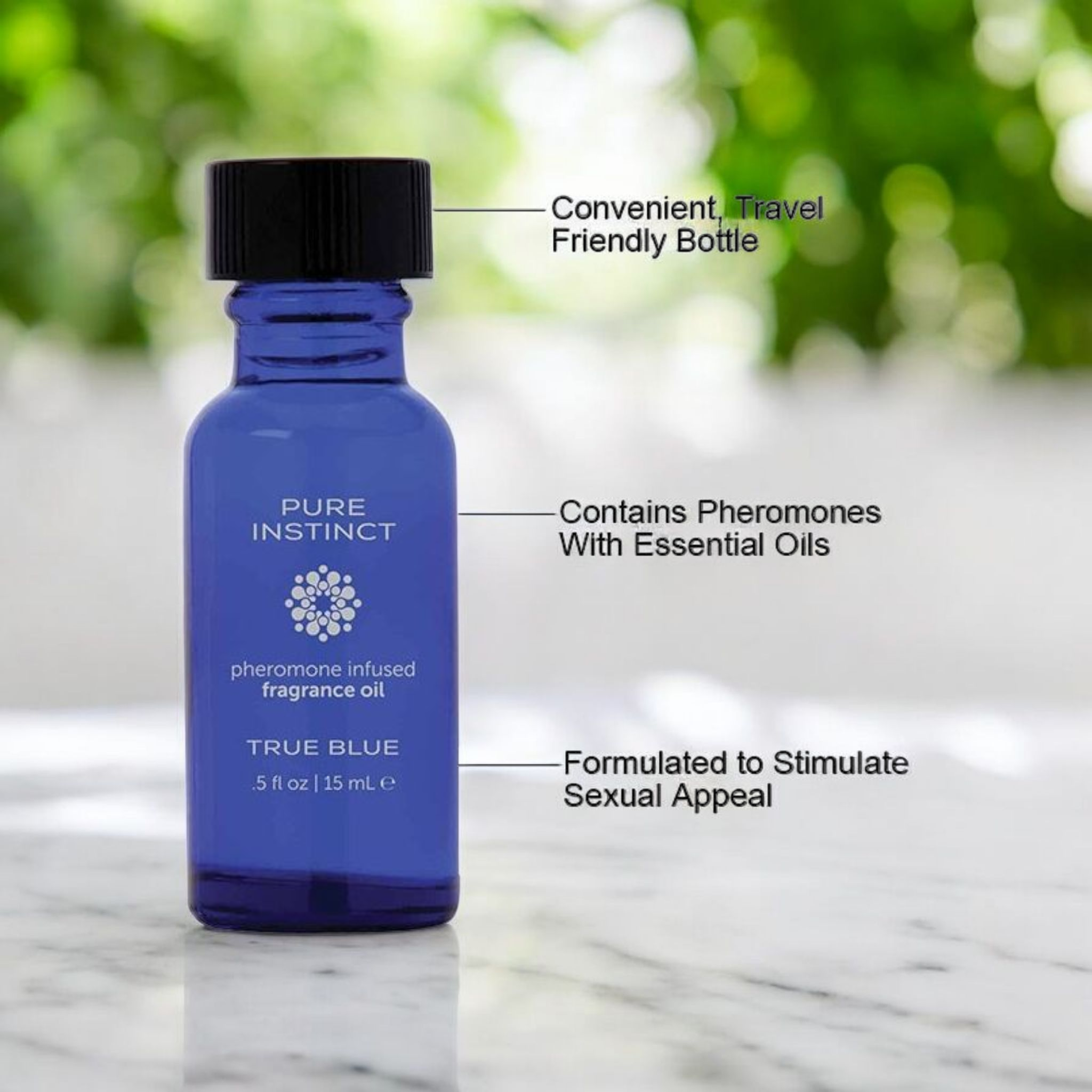 “True Blue” — Pheromone-Infused Desire Oil