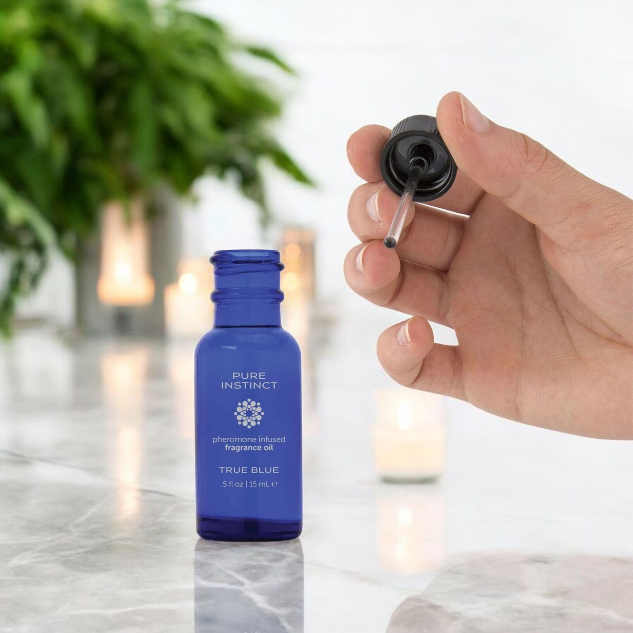 “True Blue” — Pheromone-Infused Desire Oil