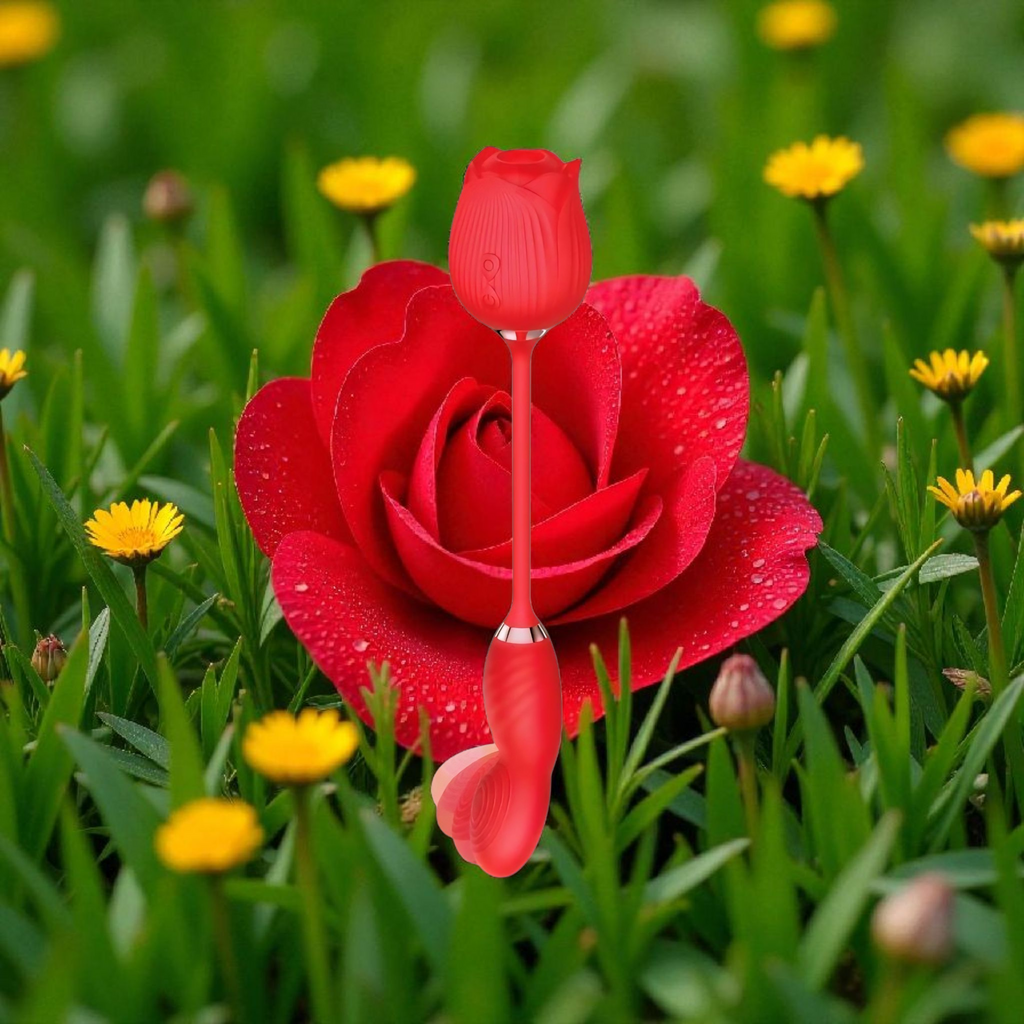 Wild Rose | Come Hither & Suction Vibrator