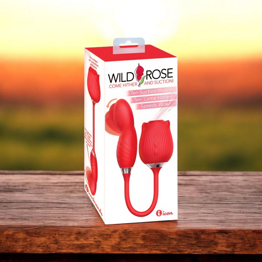 Wild Rose | Come Hither & Suction Vibrator