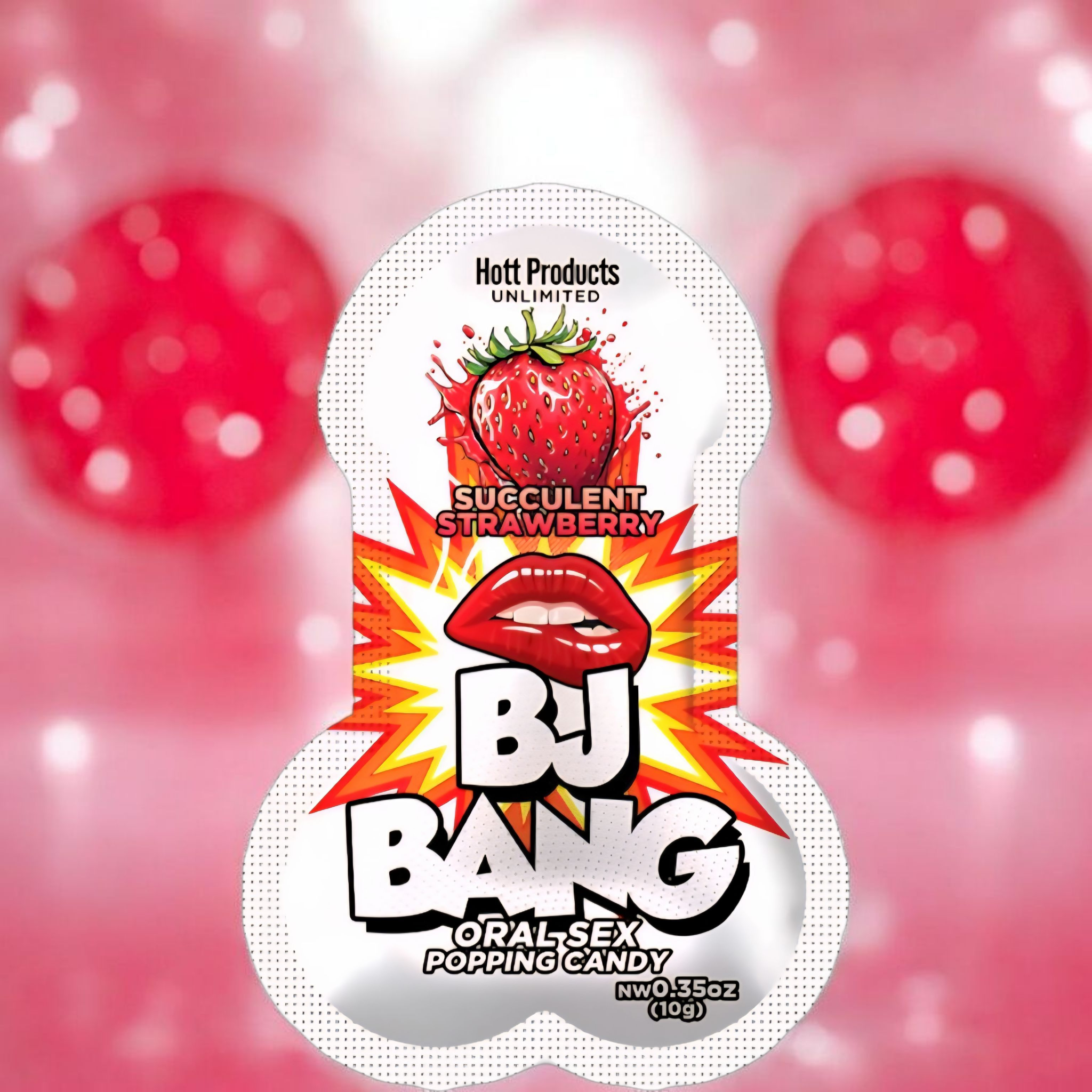 Oral Popping Candy | Succulent Strawberry