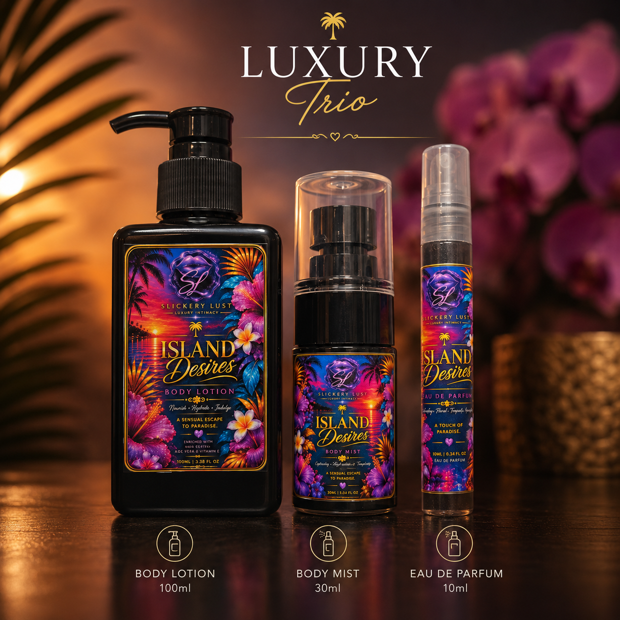 Island Desires | Luxury Trio