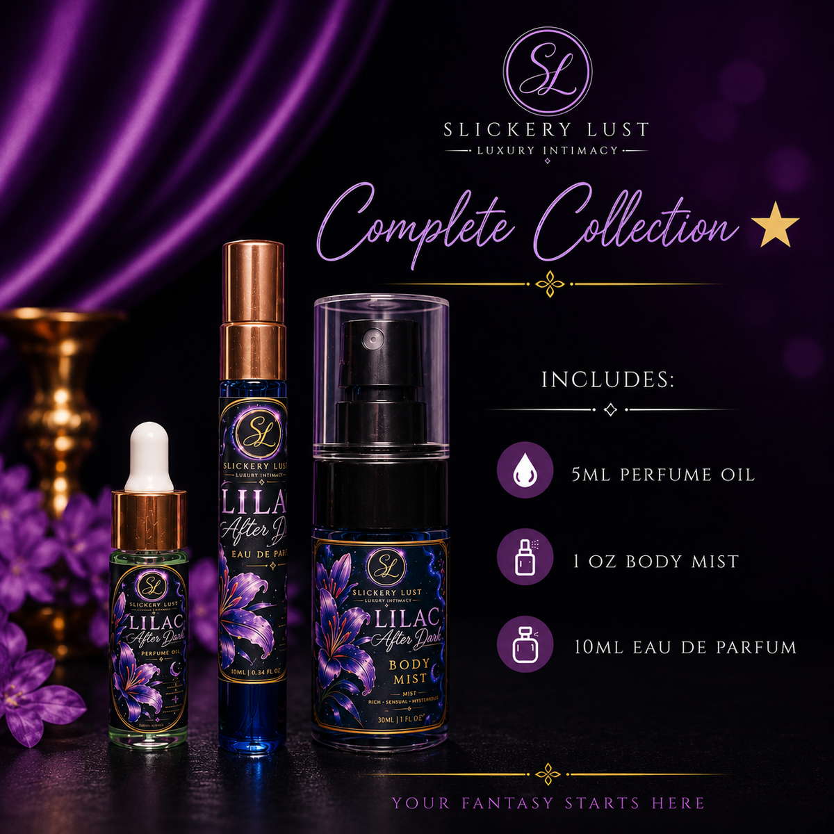 Lilac After Dark | Complete Luxury Set