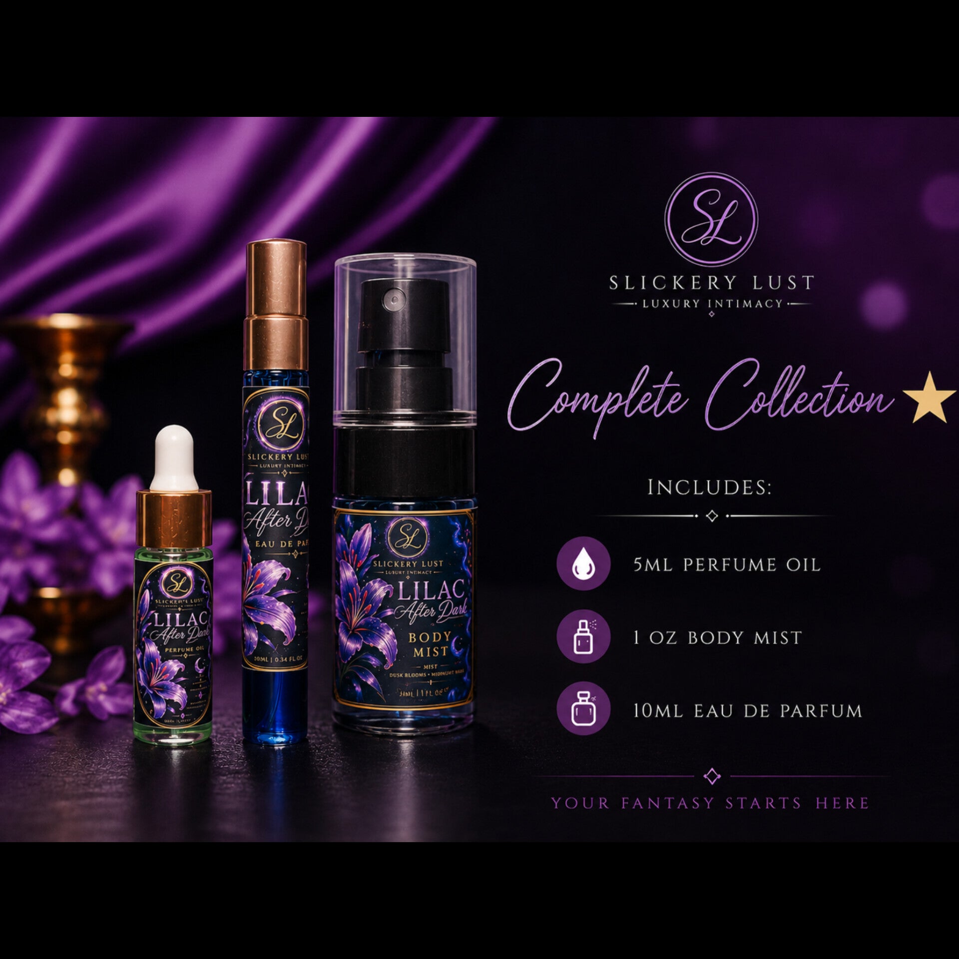 Lilac After Dark | Complete Luxury Set