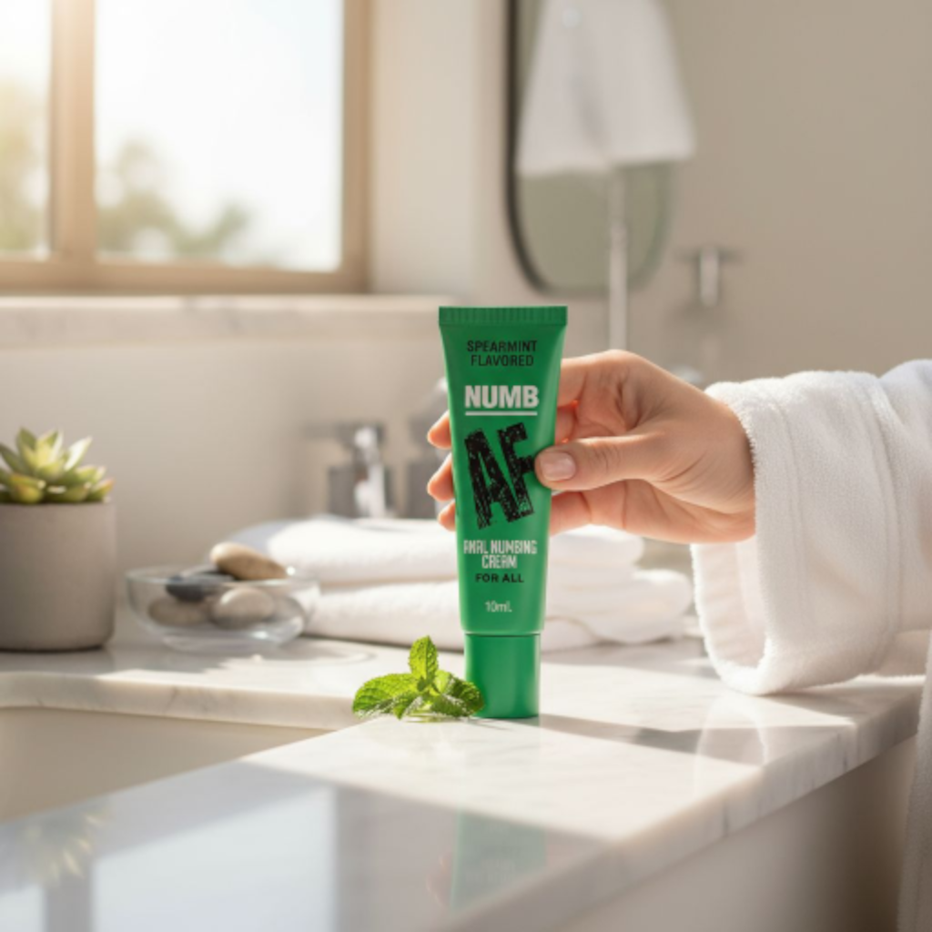 Numb AF Spearmint Anal Numbing Cream – 10 ml