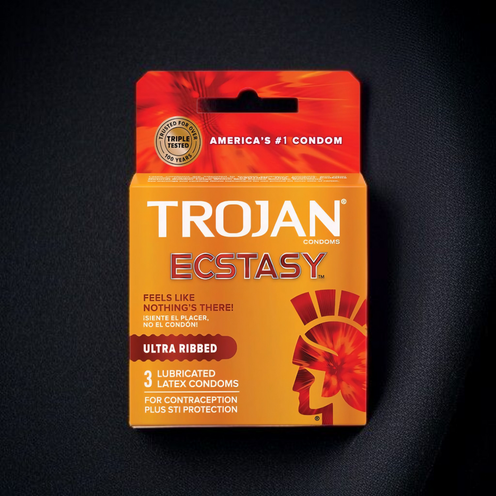 Ultra Ribbed Condoms | 3 Pack