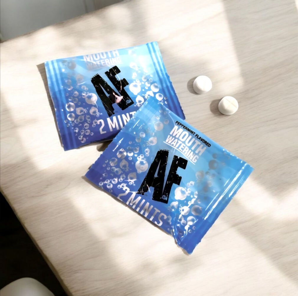 Mouth Watering Mints | Peppermint Flavor (2-Pack)