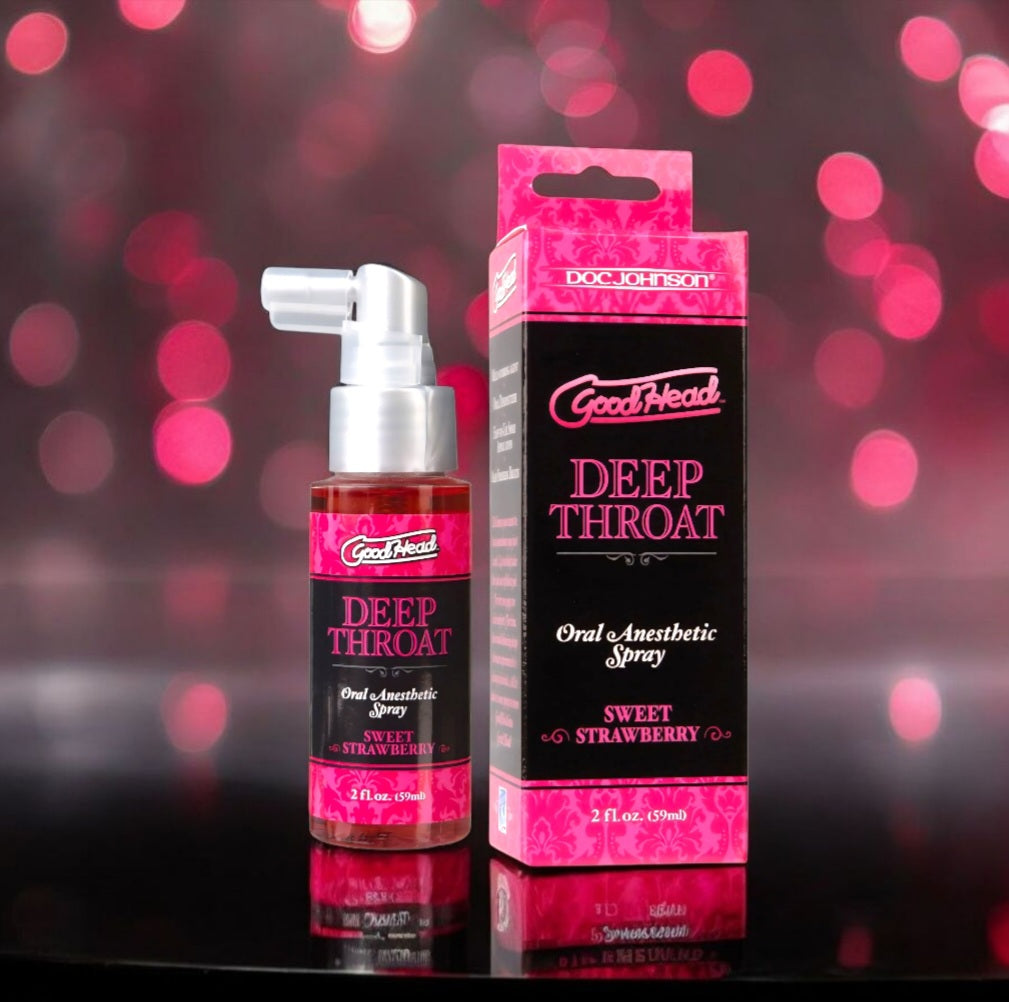 Deep Throat Spray | Sweet Strawberry